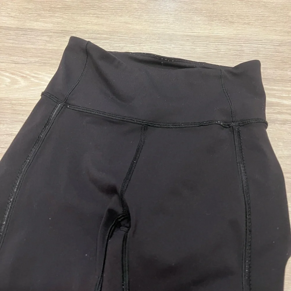 Black Lululemon Wonderunder Leggings